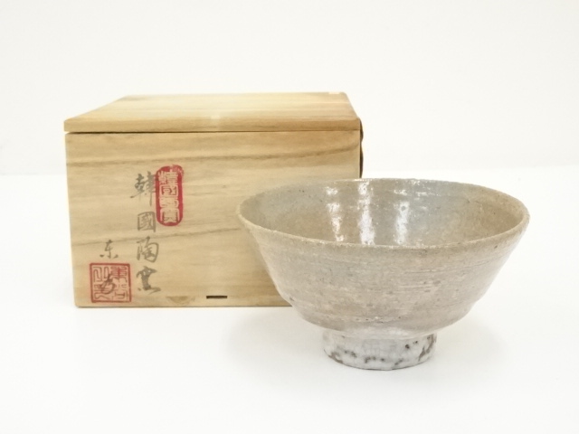 JAPANESE TEA CEREMONY / TEA CHAWAN / WHITE GLAZE